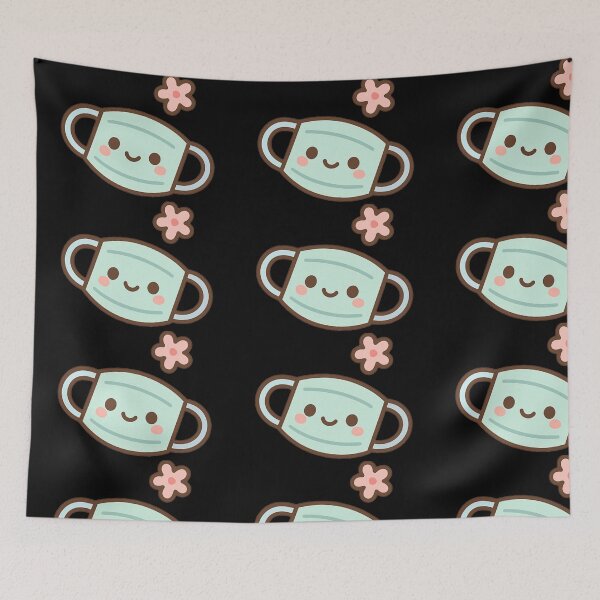Item preview, Palliative Care - Kawaii mask designed and sold by DamioPolArt.