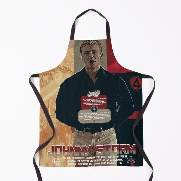 Item preview, Johnny Storm Human Torch Retro Poster designed and sold by Shopunte.