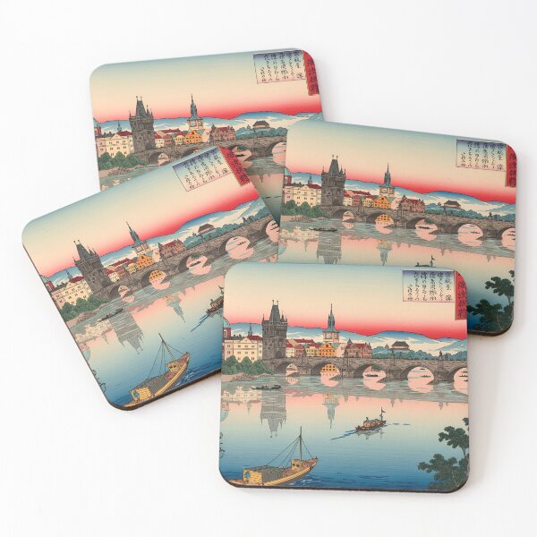 Item preview, Ukiyoe Prague designed and sold by AM studio KYOTO.