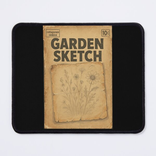 Item preview, Cottagecore Ephemera: Garden Sketch designed and sold by bapupa.