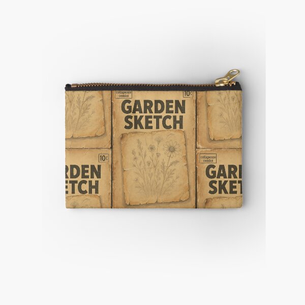 Item preview, Cottagecore Ephemera: Garden Sketch designed and sold by bapupa.