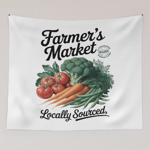 Item preview, Farmer's Market Vegetables Farmcore Farmhouse Gardencore designed and sold by ArnethiaHoward.