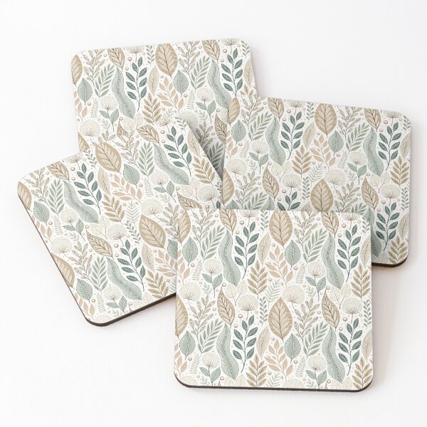 Item preview, Geometric Leaves & Stems designed and sold by Shuga-Design.