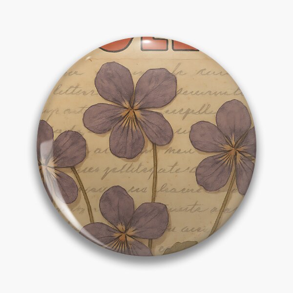 Item preview, Cottagecore Ephemera: Pressed Violets designed and sold by bapupa.