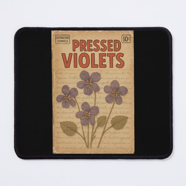 Item preview, Cottagecore Ephemera: Pressed Violets designed and sold by bapupa.