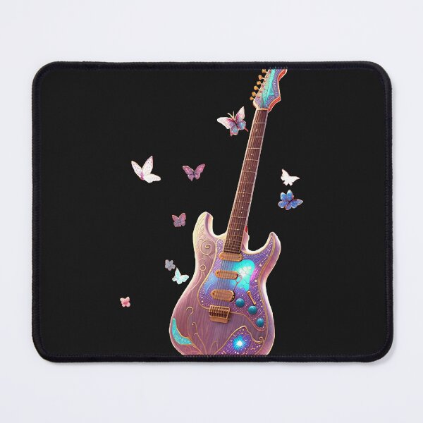 Item preview, Enchanted Butterflies Guitar designed and sold by Turmeywere.