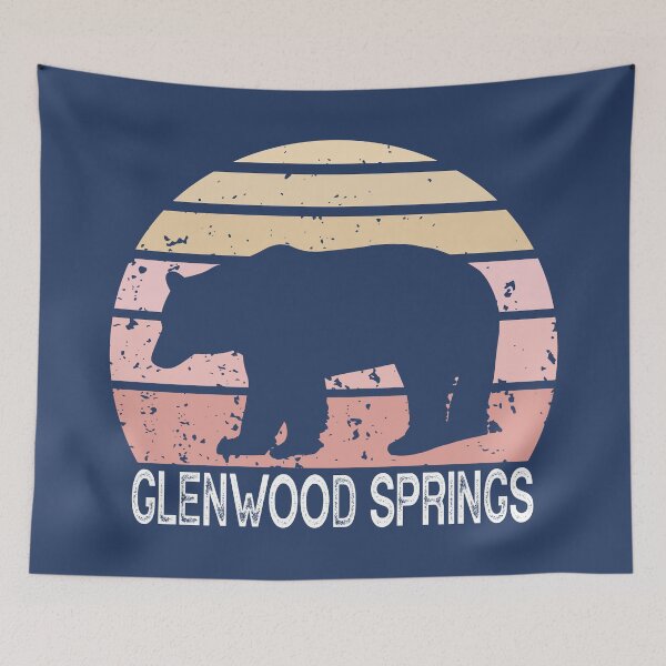 Item preview, Glenwood Springs Colorado Retro Bear designed and sold by Esskay Designs.