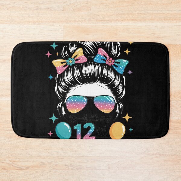 Item preview, Bruh It's My 12th Birthday 12 Year Old 12th Birthday Girl  designed and sold by MicanCuteStore.