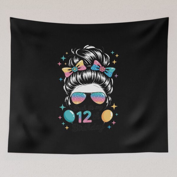 Item preview, Bruh It's My 12th Birthday 12 Year Old 12th Birthday Girl  designed and sold by MicanCuteStore.