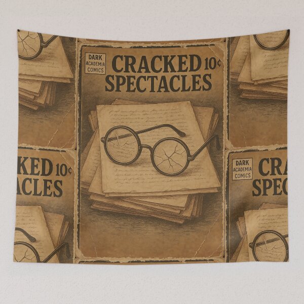 Item preview, Dark Academia Ephemera: Cracked Spectacles designed and sold by bapupa.