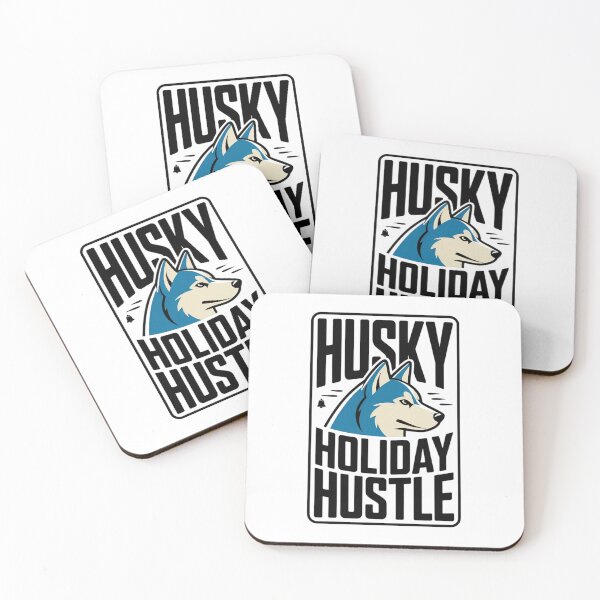 Item preview, Husky Holiday Hustle - Bold Dog Badge designed and sold by MagicWander.