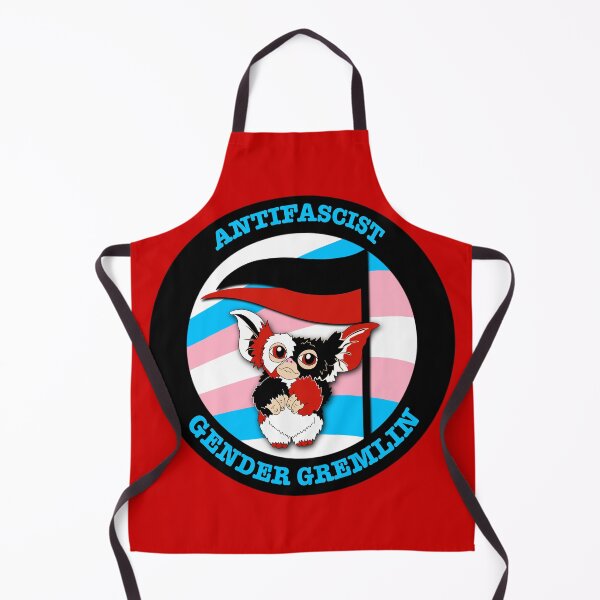 Item preview, Antifa Gender Gremlin (Gizmo design) designed and sold by Delinquent Doll.