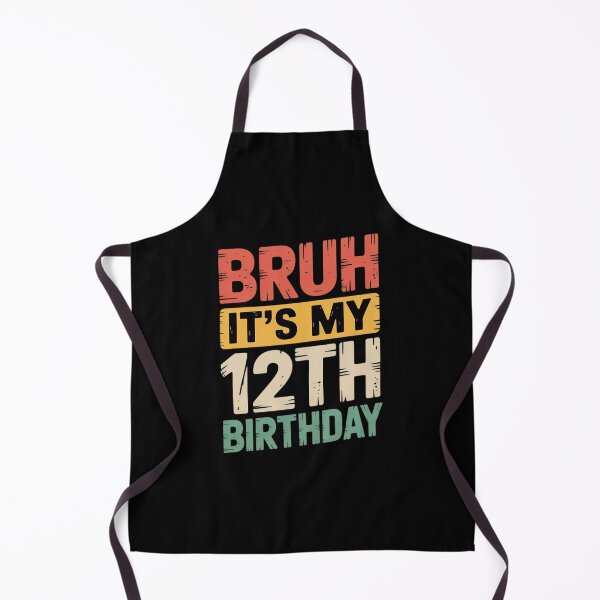 Item preview, Bruh It's My 12th Birthday 12 Year Old Birthday1 designed and sold by lilLilaBatArt.