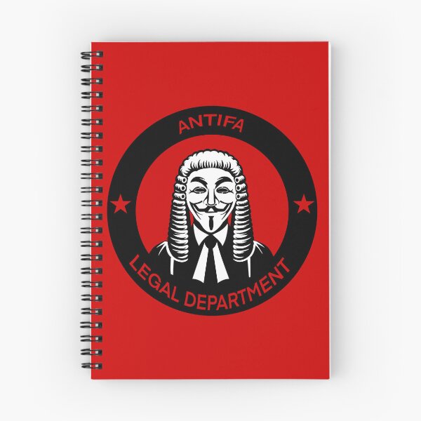 Item preview, Antifa Legal Department logo (Guy Fawkes / V for Vendetta / Anonymous) designed and sold by Delinquent Doll.