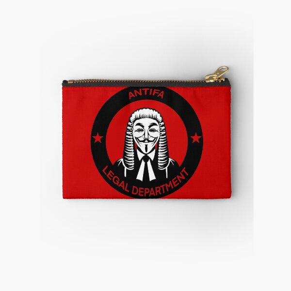 Item preview, Antifa Legal Department logo (Guy Fawkes / V for Vendetta / Anonymous) designed and sold by Delinquent Doll.