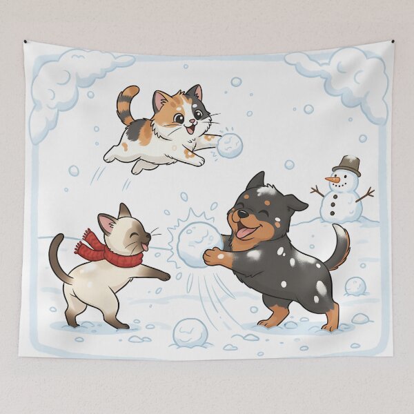 Item preview, Snowball Shenanigans designed and sold by meesub.