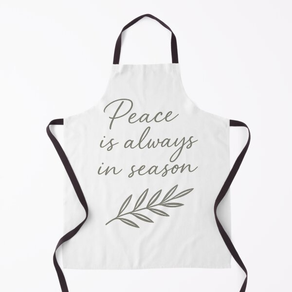 Item preview, Peace Is Always in Season – Minimalist Statement Tee designed and sold by Zion by Carvalho.