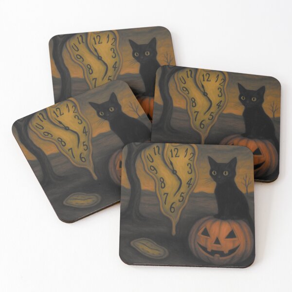 Item preview, Surreal Halloween Dali-Style Melting Clock designed and sold by charlypicazo.