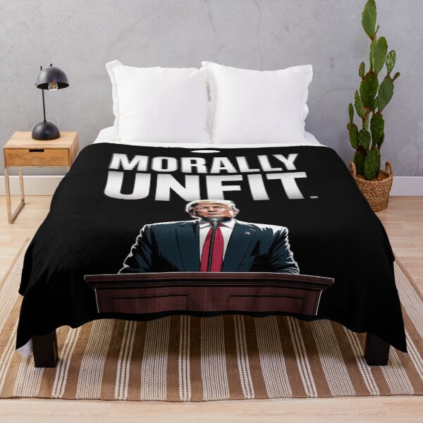 Item preview, Morally Unfit To Be President Anti-Trump Impeach Trump designed and sold by NeomiStoreSS.