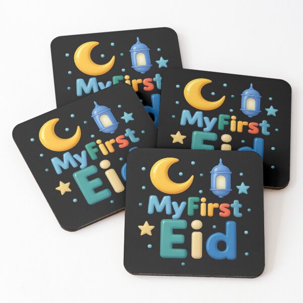 Item preview, My First Eid - Islamic Celebration Design (V.5) designed and sold by D-Islamic.