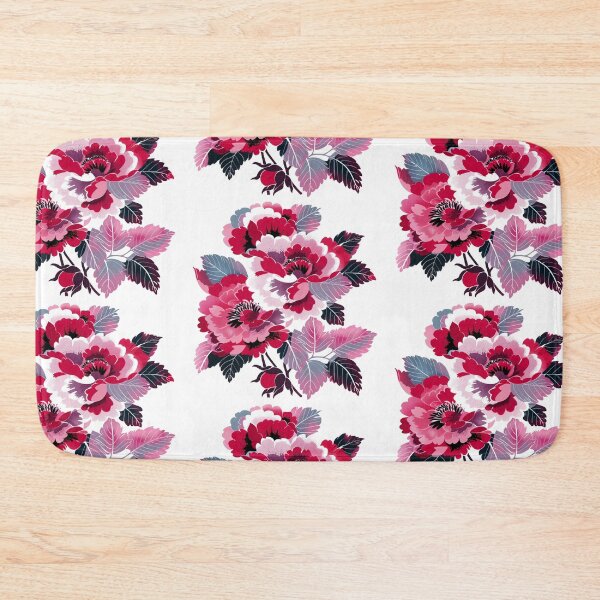 Item preview, Colorful maroon and black flowers designed and sold by MendaciousMina.