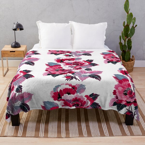 Item preview, Colorful maroon and black flowers designed and sold by MendaciousMina.