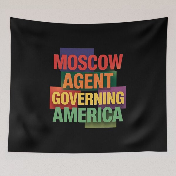 Item preview, Moscow Agents Governing America Anti Trump Russian  designed and sold by NeomiStoreSS.