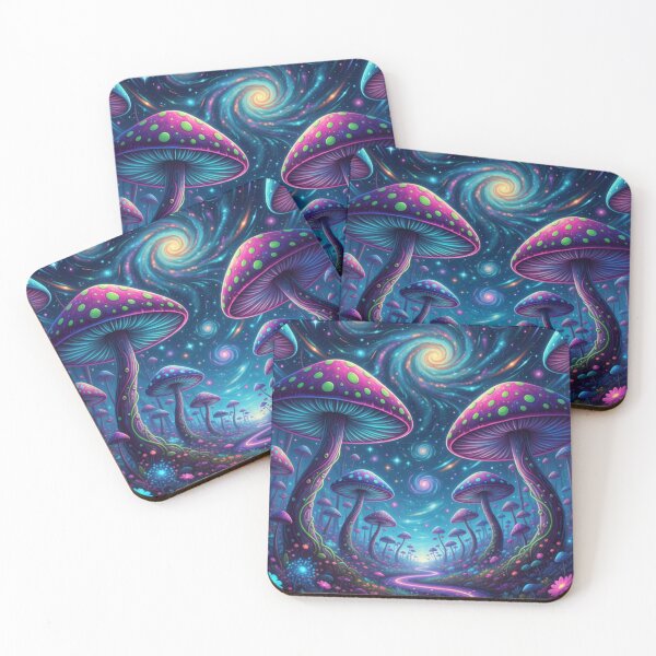 Item preview, Cosmic Shrooms designed and sold by Elixyred.