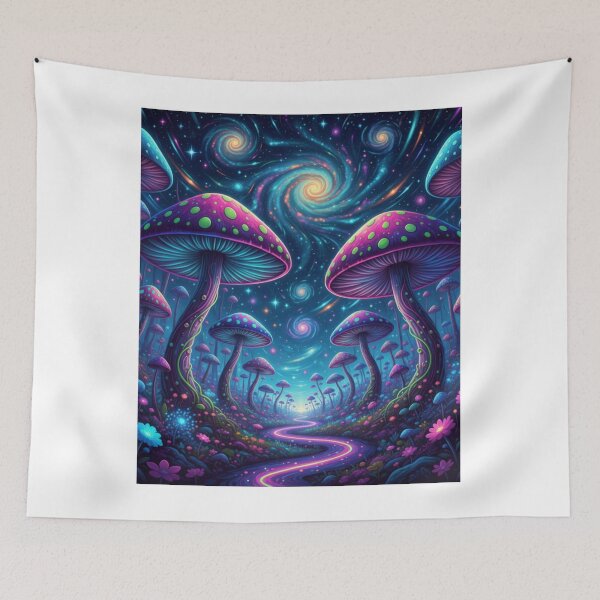 Item preview, Cosmic Shrooms designed and sold by Elixyred.