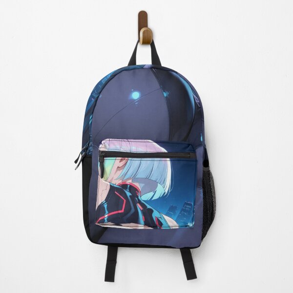 Item preview, Futuristic cyberpunk anime warrior wallpaper, Lucy designed and sold by Planet Utoppia.