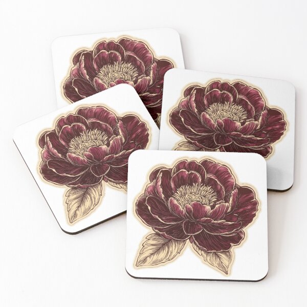 Item preview, Maroon and gold rose designed and sold by MendaciousMina.