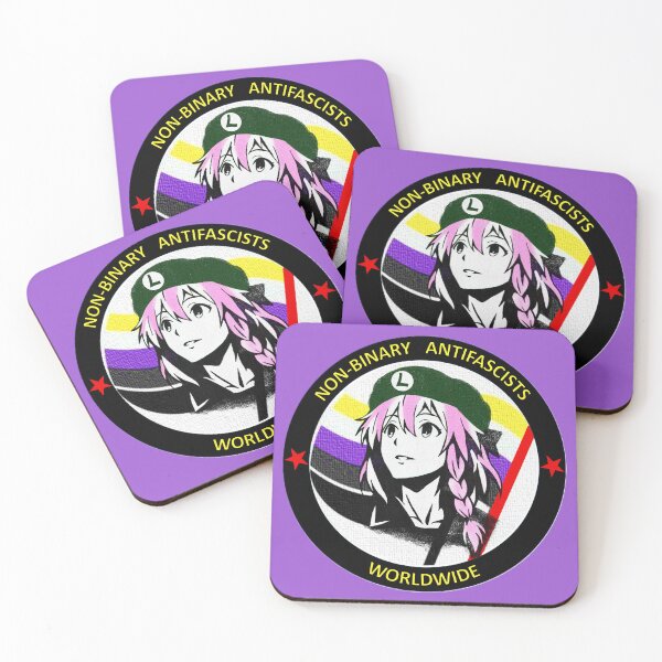 Item preview, ANTIFA Astolfo El Che (Version 5) designed and sold by Delinquent Doll.