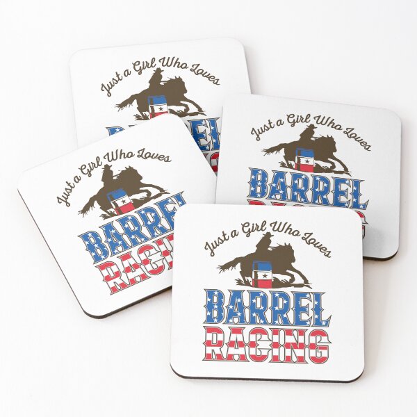 Item preview, Just a Girl Who Loves Barrel Racing Patriotic  designed and sold by jaygo.