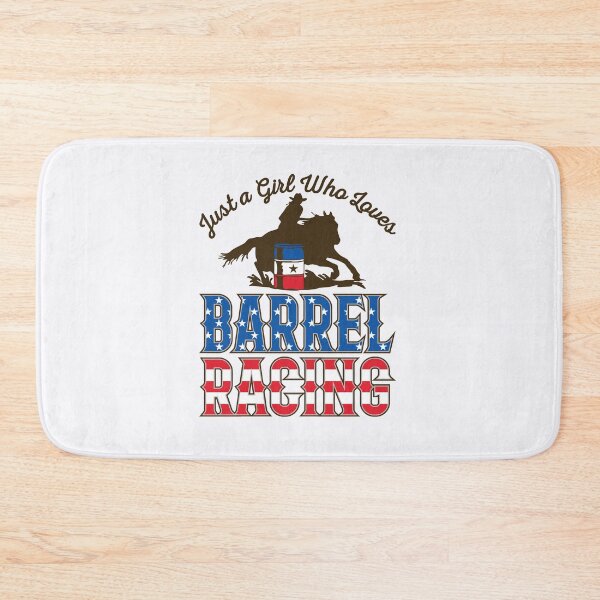 Item preview, Just a Girl Who Loves Barrel Racing Patriotic  designed and sold by jaygo.