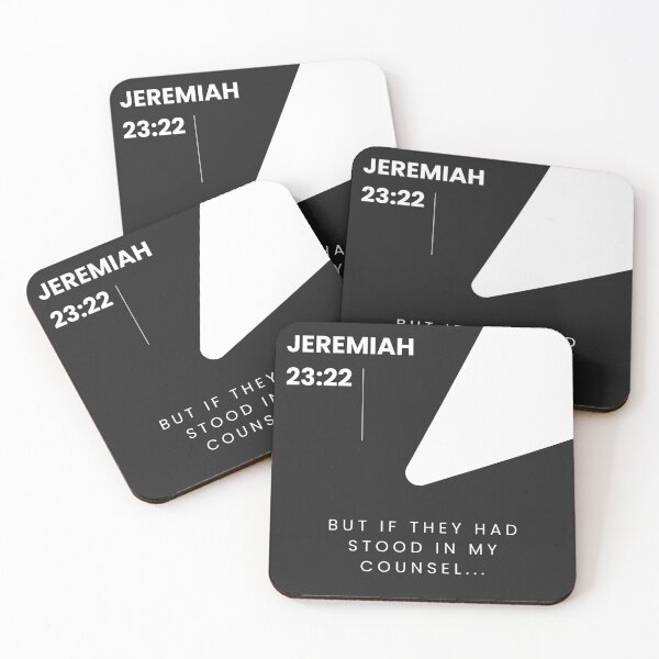 Item preview, Jeremiah 23:22 designed and sold by Undonemadenew.