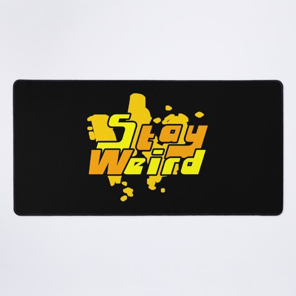 Item preview, Stay Weird Retro Quote for Creative Unique and Brave Souls designed and sold by ArtimShop.