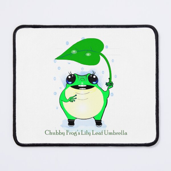 Item preview, Chubby Frog’s Lily Leaf Umbrella designed and sold by Shirley cute art .