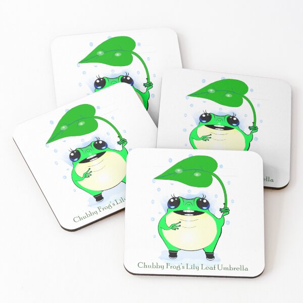 Item preview, Chubby Frog’s Lily Leaf Umbrella designed and sold by Shirley cute art .