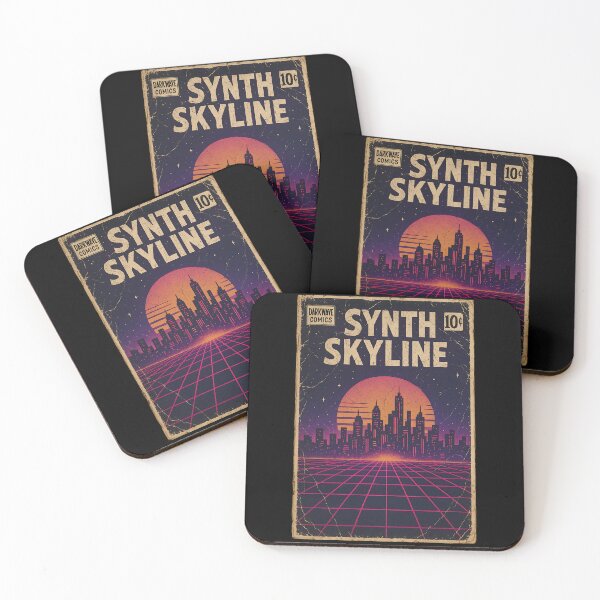 Item preview, Darkwave Aesthetic: Synth Skyline designed and sold by bapupa.