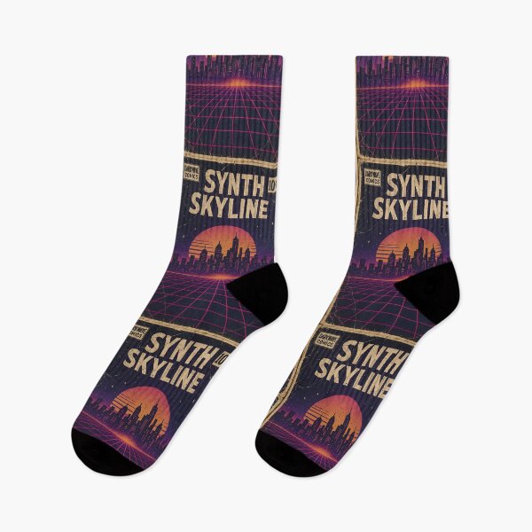Item preview, Darkwave Aesthetic: Synth Skyline designed and sold by bapupa.