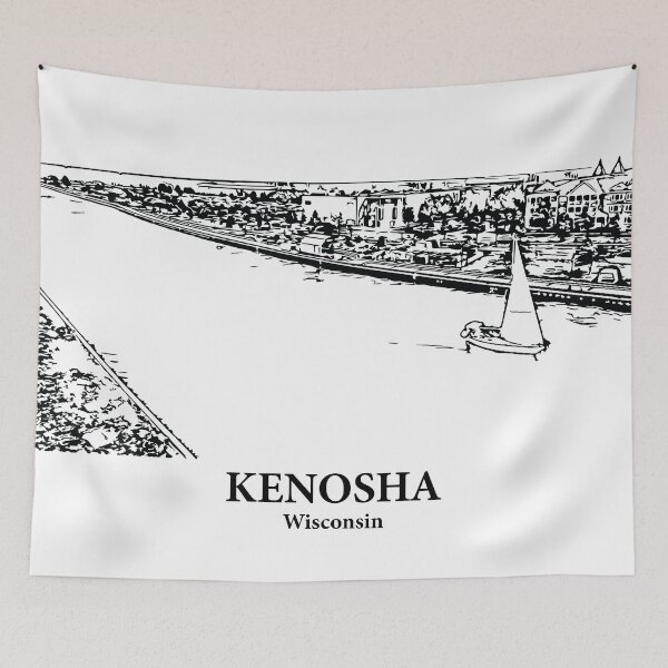 Item preview, Kenosha - Wisconsin designed and sold by Lakeric Cityscapes.