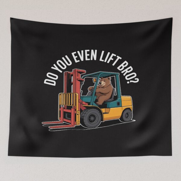Item preview, Forklift Capybara Funny Fork Lift Truck designed and sold by ChrisRhea8h.