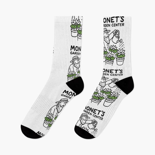 Item preview, Monet’s Garden Center – Funny Bold Doodles Art designed and sold by Bold Doodles.
