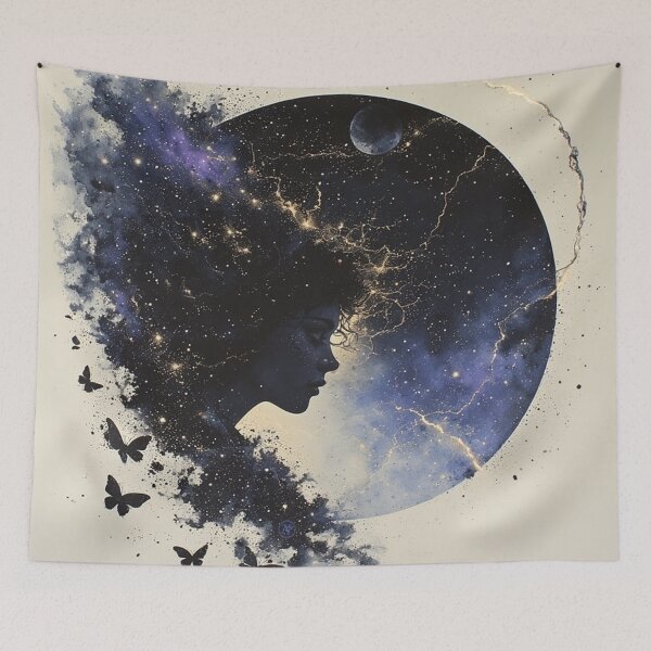 Item preview, Stardust Mind – Cosmic Dreams in Motion by NegarTv Designs designed and sold by NegarTv Designs.