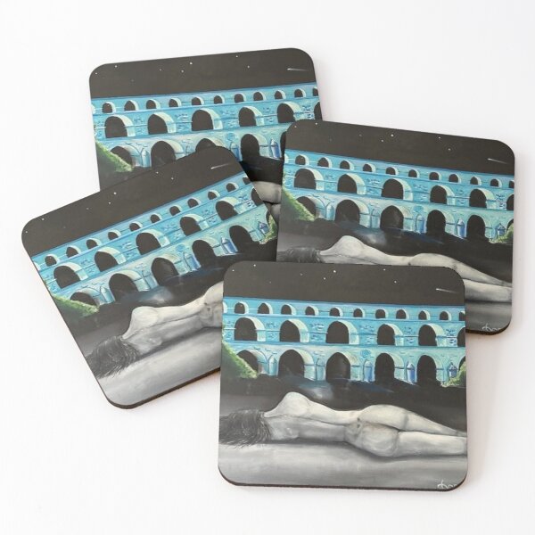 Item preview, Summer night at the Pont du Gard designed and sold by philippe DMZ.