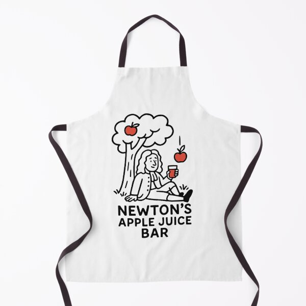 Item preview, Newton’s Apple Juice Bar – Funny Bold Doodles Art designed and sold by Bold Doodles.