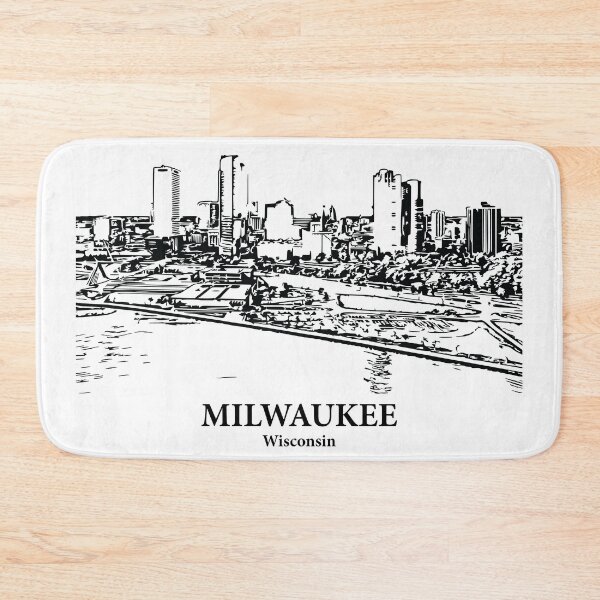 Artikelvorschau, Milwaukee - Wisconsin entworfen und verkauft von Lakeric Cityscapes.