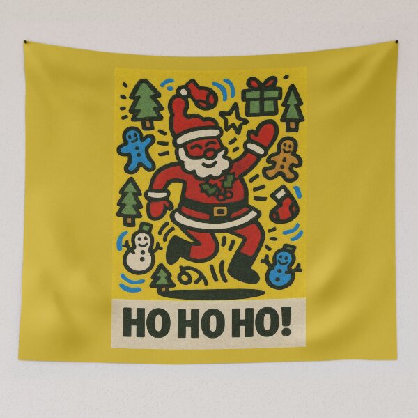 Item preview, HO HO HO! In a Forest of Festive Friends designed and sold by SplashTastic.