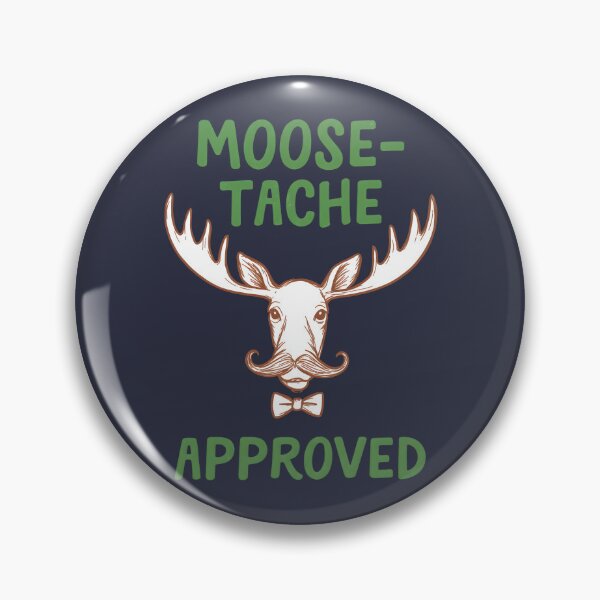 Item preview, Moose Mustache Moose-tache Approved designed and sold by HowToCanadian.