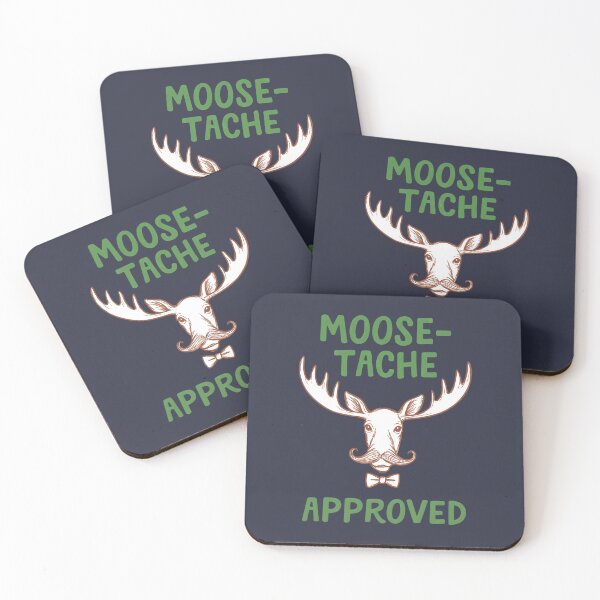 Item preview, Moose Mustache Moose-tache Approved designed and sold by HowToCanadian.